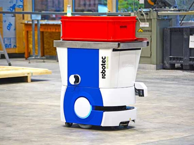 Robot mobile Case Fall Robotec Solutions AG